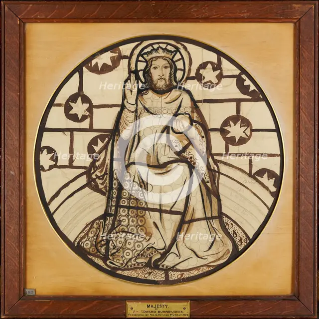 Christ in Majesty, 1861. Creator: Sir Edward Coley Burne-Jones.