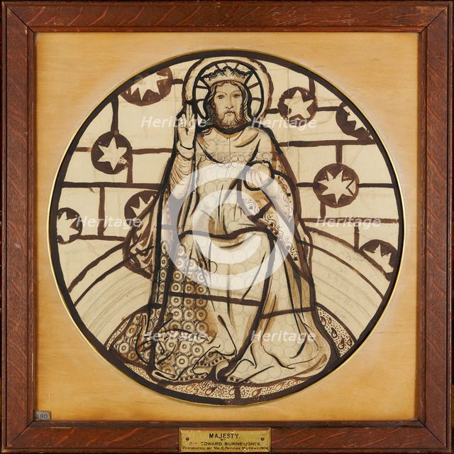 Christ in Majesty, 1861. Creator: Sir Edward Coley Burne-Jones.