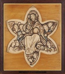 Christ in Majesty, 1862. Creator: Sir Edward Coley Burne-Jones