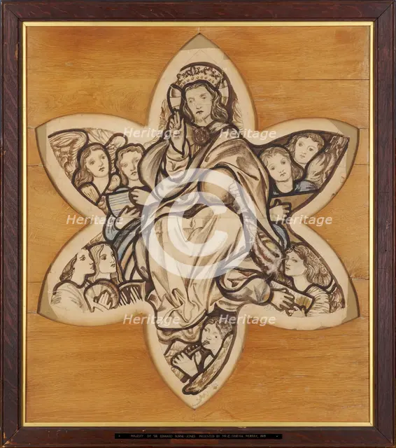 Christ in Majesty, 1862. Creator: Sir Edward Coley Burne-Jones.