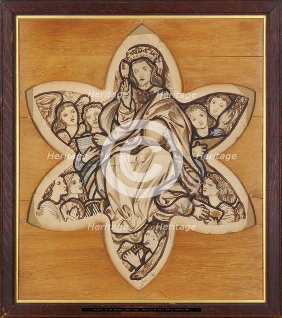 Christ in Majesty, 1862. Creator: Sir Edward Coley Burne-Jones.