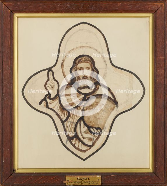 Christ in Majesty, 1863. Creator: Sir Edward Coley Burne-Jones.