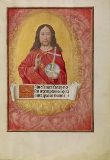 Christ in Majesty; Spinola Hours, about 1510-1520. Creator: Workshop of Master of the First Prayer Book of Maximilian