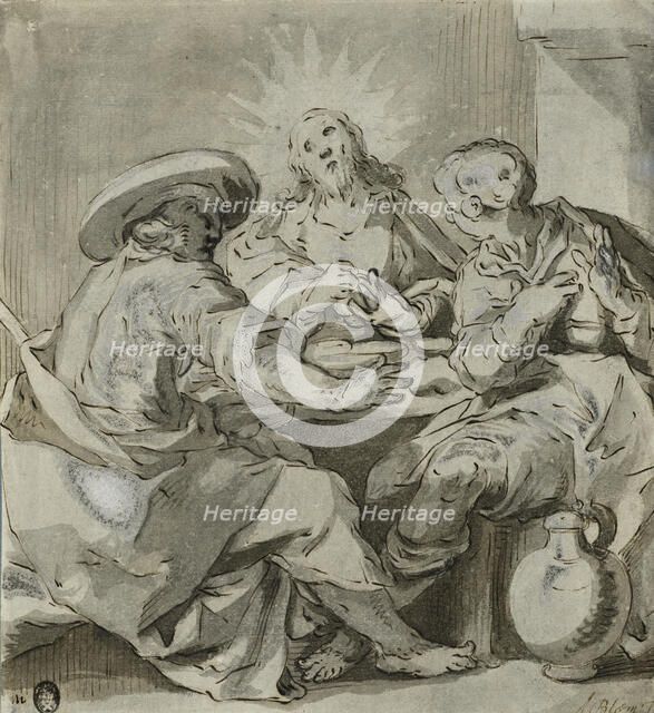 Christ in Emmaus. Creator: Unknown.