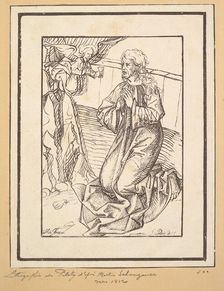 Christ in Gethsemene, early 19th century. Creator: Ferdinand Piloty