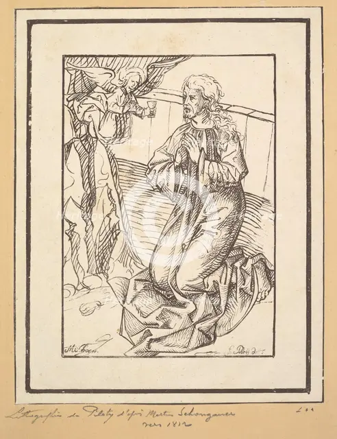 Christ in Gethsemene, early 19th century. Creator: Ferdinand Piloty.