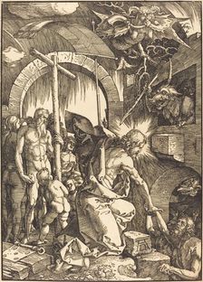 Christ in Limbo, 1510. Creator: Albrecht Durer