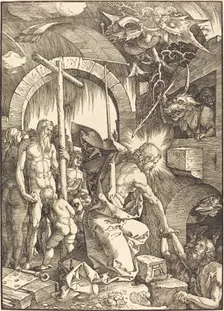 Christ in Limbo, 1510. Creator: Albrecht Durer