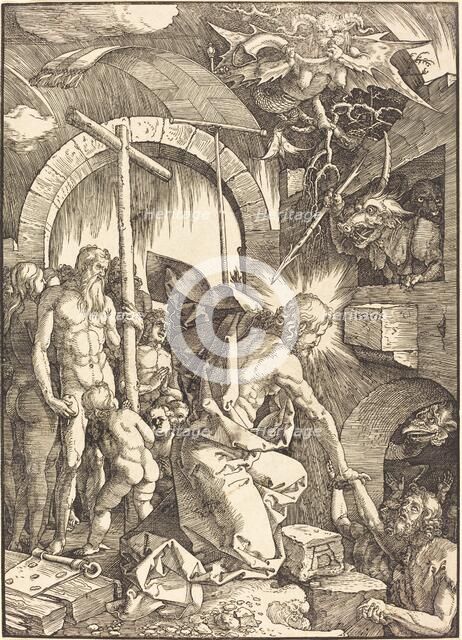 Christ in Limbo, 1510. Creator: Albrecht Durer.
