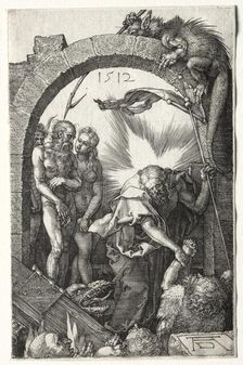 Christ in Limbo, 1512. Creator: Albrecht Dürer (German, 1471-1528)
