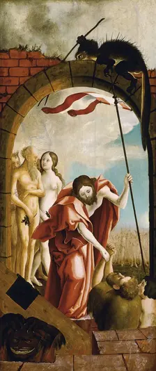 Christ in Limbo, 1520. Creator: Anon