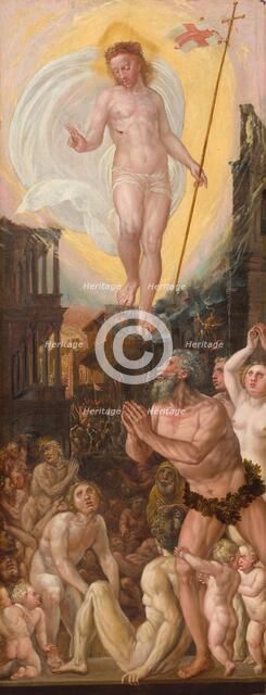 Christ in Limbo, c. 1550/1575. Creator: Workshop of Hans Mielich.