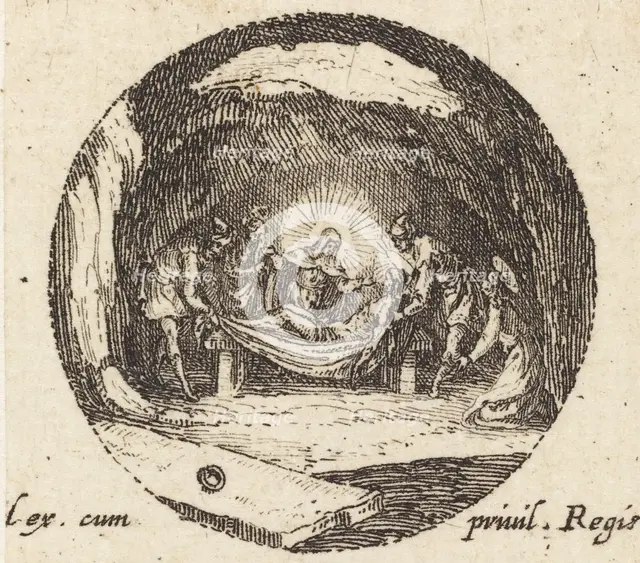 Christ in Limbo, c. 1631. Creator: Jacques Callot.