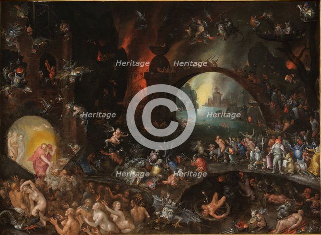 Christ in Limbo, ca 1595.