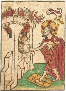 Christ in Limbo. Creator: Ludwig of Ulm