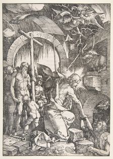 Christ in Limbo, from The Large Passion, edition 1511.n.d. Creator: Albrecht Durer