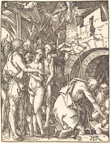 Christ in Limbo, probably c. 1509/1510. Creator: Albrecht Durer