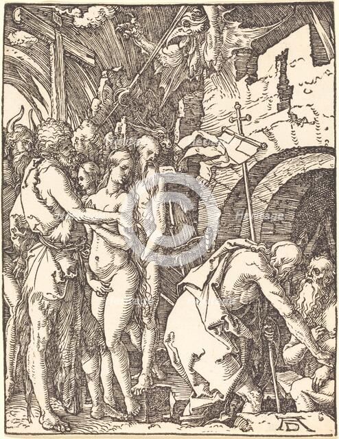 Christ in Limbo, probably c. 1509/1510. Creator: Albrecht Durer.