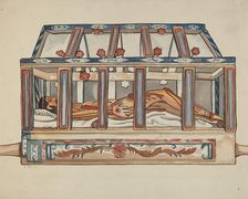 Christ in Sepulchre, 1935/1942. Creator: E. Boyd