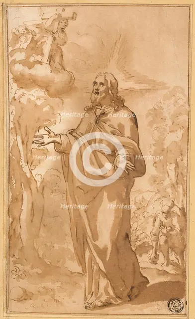 Christ in the Wilderness, n.d. Creators: Juan del Castillo, Bartolomé Esteban Murillo.