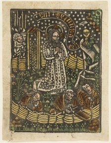 Christ in the Garden of Gethsemane, 1460-65. Creator: Unknown