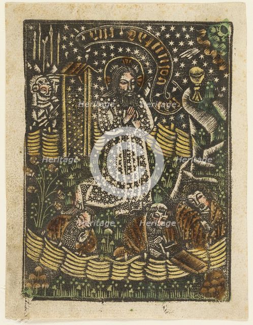 Christ in the Garden of Gethsemane, 1460-65. Creator: Unknown.