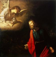 Christ in the Garden of Gethsemane (The Agony in the Garden), 1617. Creator: Gerrit van Honthorst