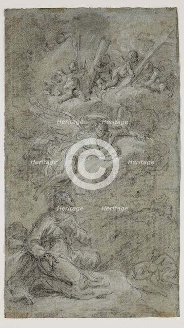 Christ in the Garden of Gethsemane, between 1692 and 1768. Creator: Jean Restout.