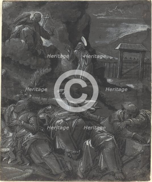 Christ in the Garden of Gethsemane, c. 1600. Creator: Unknown.