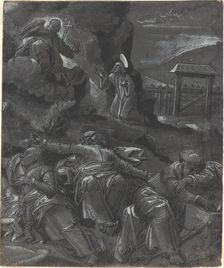 Christ in the Garden of Gethsemane, c. 1600. Creator: Unknown