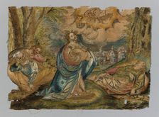 Christ in the Garden of Olives, Italy, 1775/1825. Creator: Unknown
