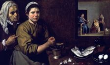 Christ in the House of Martha Diego Velazquez Oil