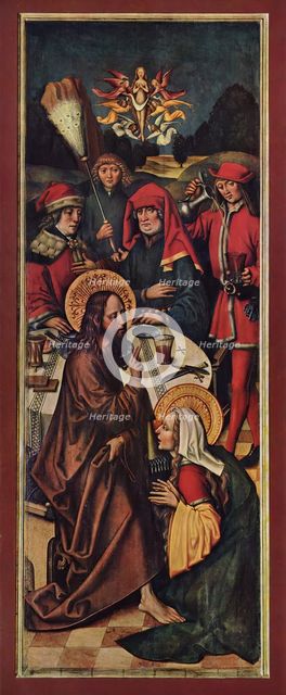 Christ in the House of Simon, 1500. Creator: Sigmund Holbein.