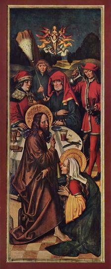 Christ in the House of Simon, 1500. Creator: Sigmund Holbein