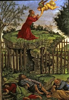Christ in the Mount of Olives by Sandro Botticelli
