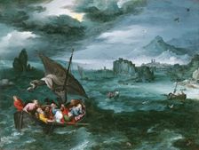 Christ in the Storm on the Sea of Galilee, 1596. Creator: Jan Brueghel the Elder