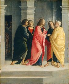 Christ Instructing Peter and John to Prepare for the Passover, 1504. Creator: Vincenzo Civerchio