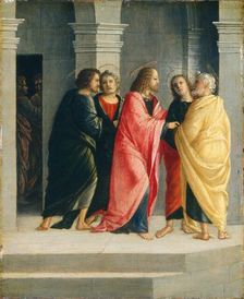 Christ Instructing Peter and John to Prepare for the Passover, 1504. Creator: Vincenzo Civerchio