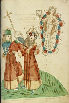 Christ Led from Herod to Pilate; Prayer Book of Cardinal Albrecht of Brandenburg, about 1525-1530. Creator: Simon Bening
