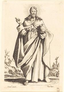 Christ, published 1631. Creator: Jacques Callot