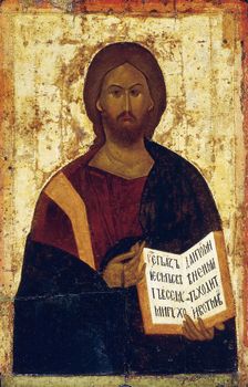 Christ Pantocrator, 1387-1395. Creator: Byzantine icon