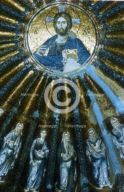 'Christ Pantocrator', c1310-c1320. Artist: Unknown