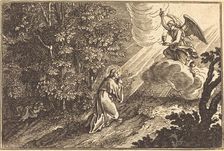 Christ Praying on the Mount of Olives. Creator: Unknown