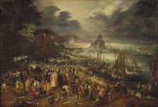Christ Preaching from the Boat, 1606. Creator: Jan Brueghel the Elder