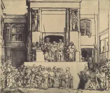 Christ Presented to the People, 1655., 1655. Creator: Rembrandt Harmensz van Rijn