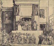 Christ Presented to the People, 1655., 1655. Creator: Rembrandt Harmensz van Rijn