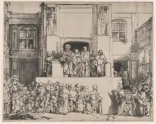 Christ Presented to the People, 1655., 1655. Creator: Rembrandt Harmensz van Rijn