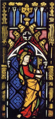 Christ Presenting the Keys to Saint Peter, German, ca. 1315-20. Creator: Unknown