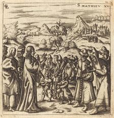 Christ Rebukes the Scribes and Pharisees, probably c. 1576/1580. Creator: Leonard Gaultier
