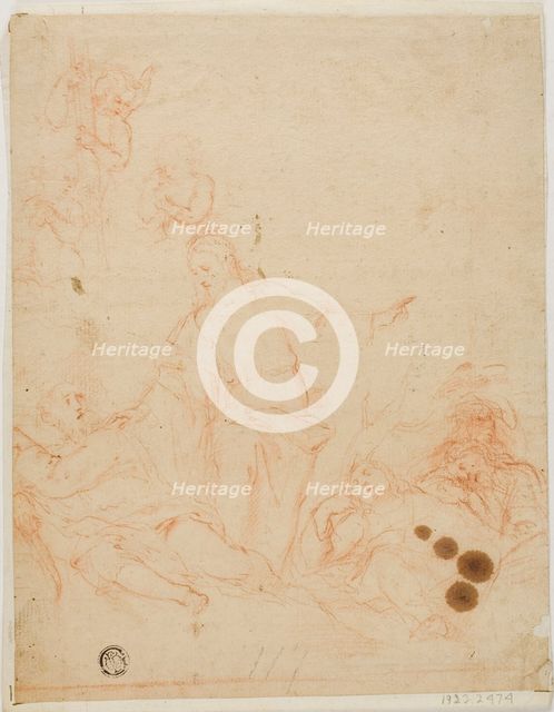 Christ Rebuking a Disciple in the Garden, n.d. Creator: Unknown.